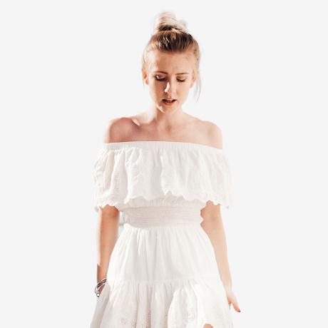 Mid-length denim skirt women's spring and summer 2021 new thin section high-waisted slit bag hip long skirt A-line skirt (group activity 4)